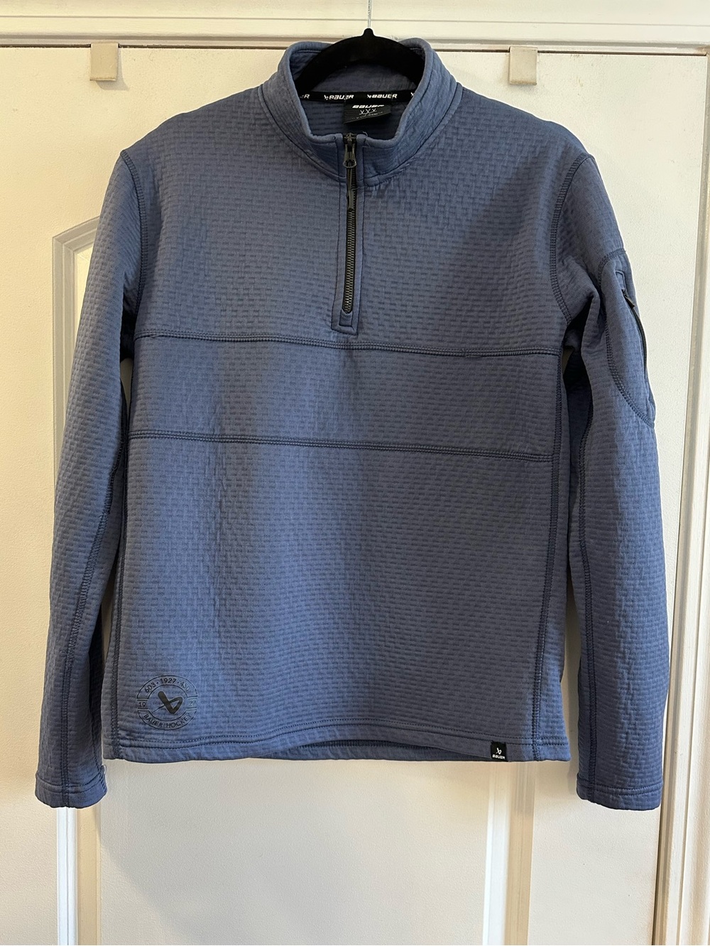 Bauer 1/4 zip textured pullover